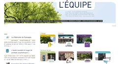 Desktop Screenshot of equipe.be